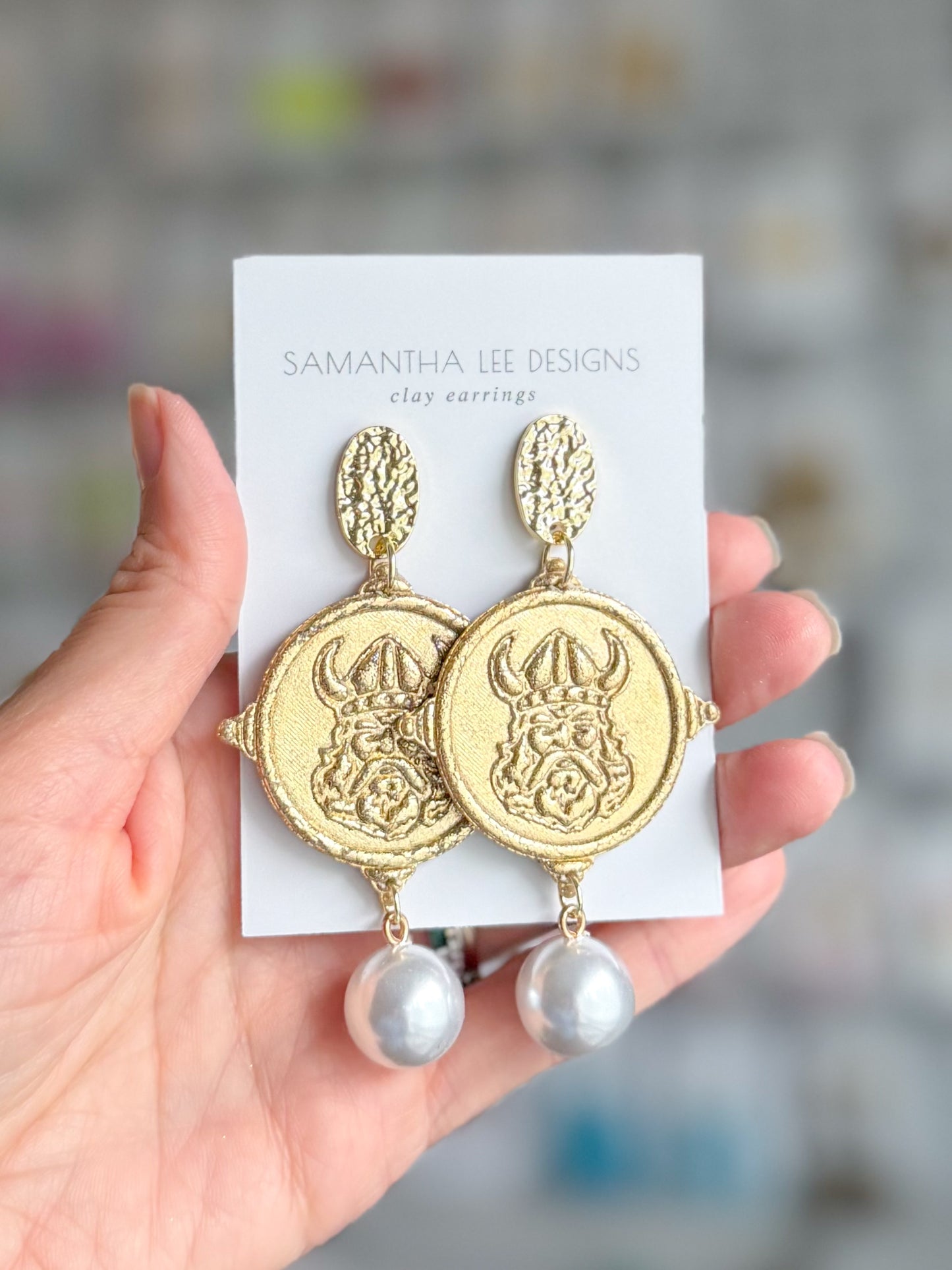 Vikings Pearl Medallion