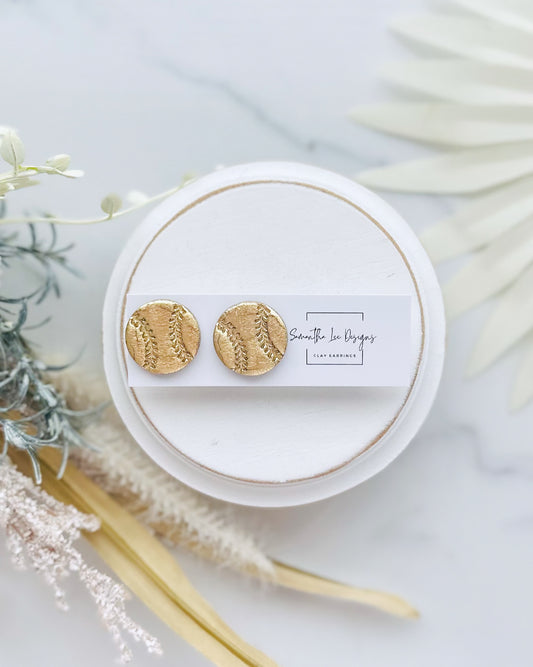 Gold Baseball Softball