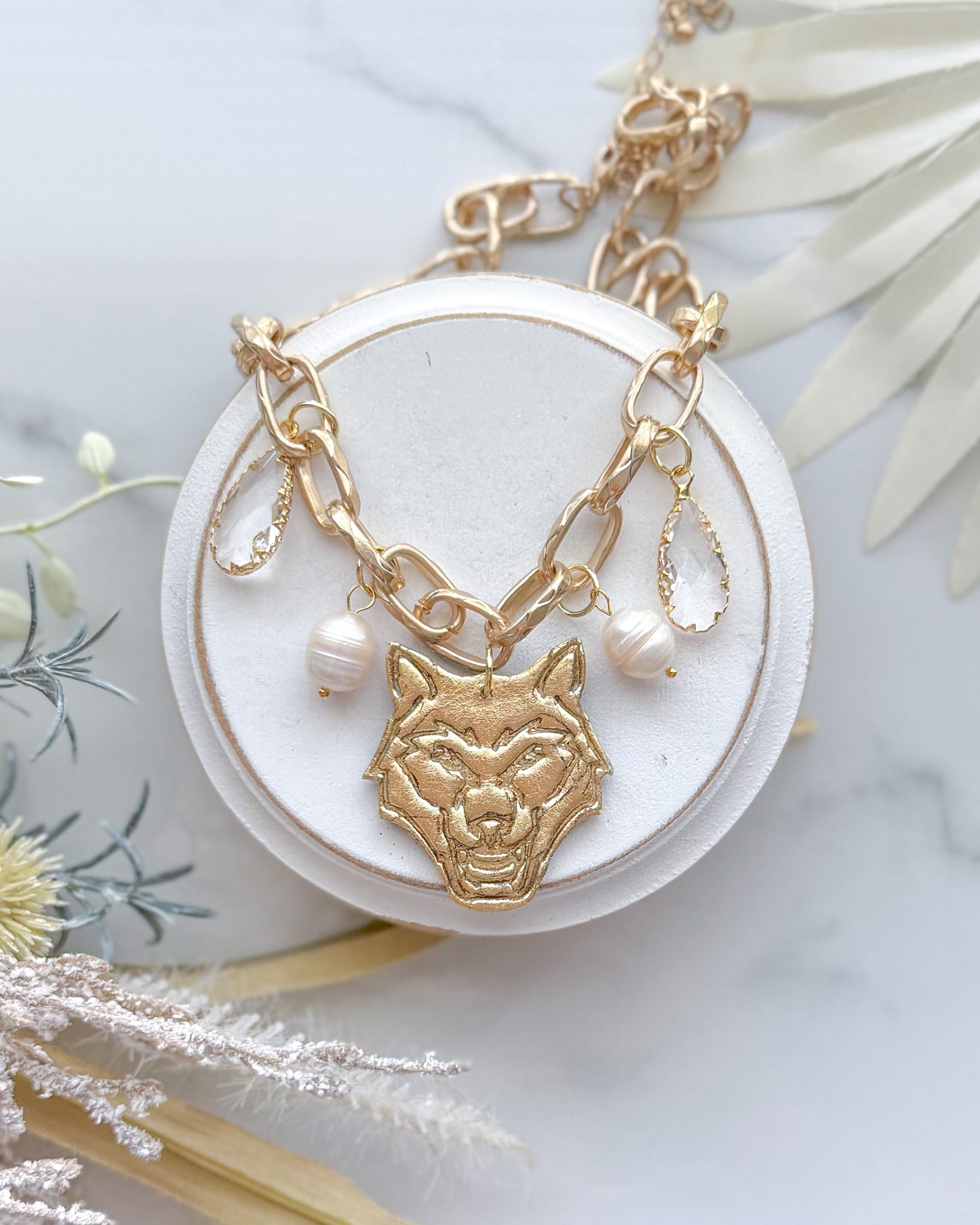 Wolf Charm Chain