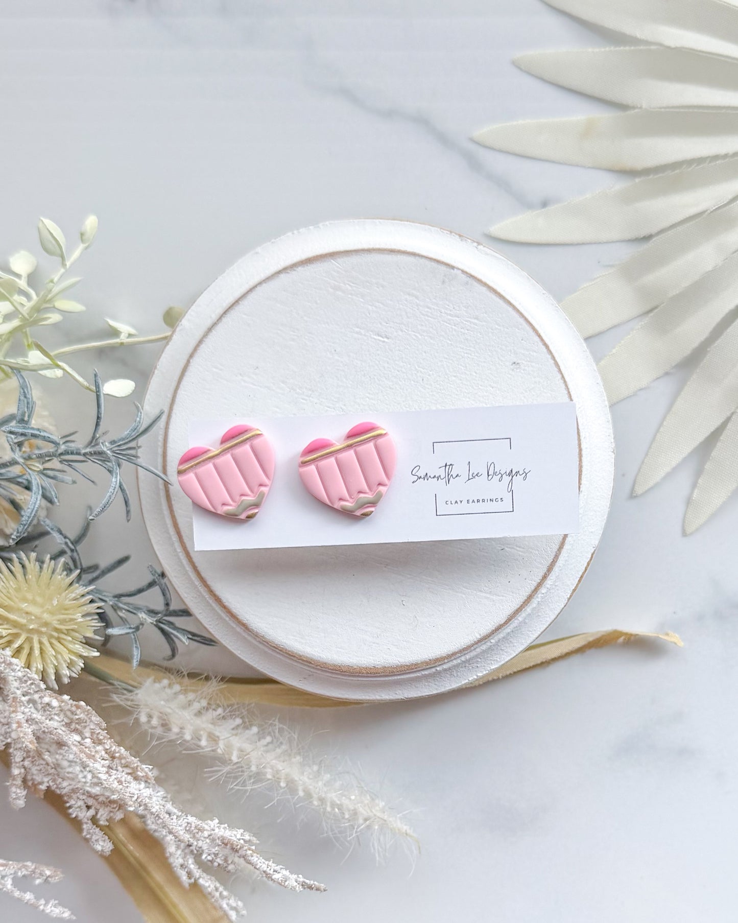 Pink Pencil Hearts