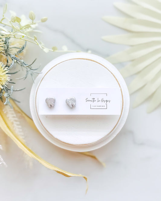Silver Teeth Studs