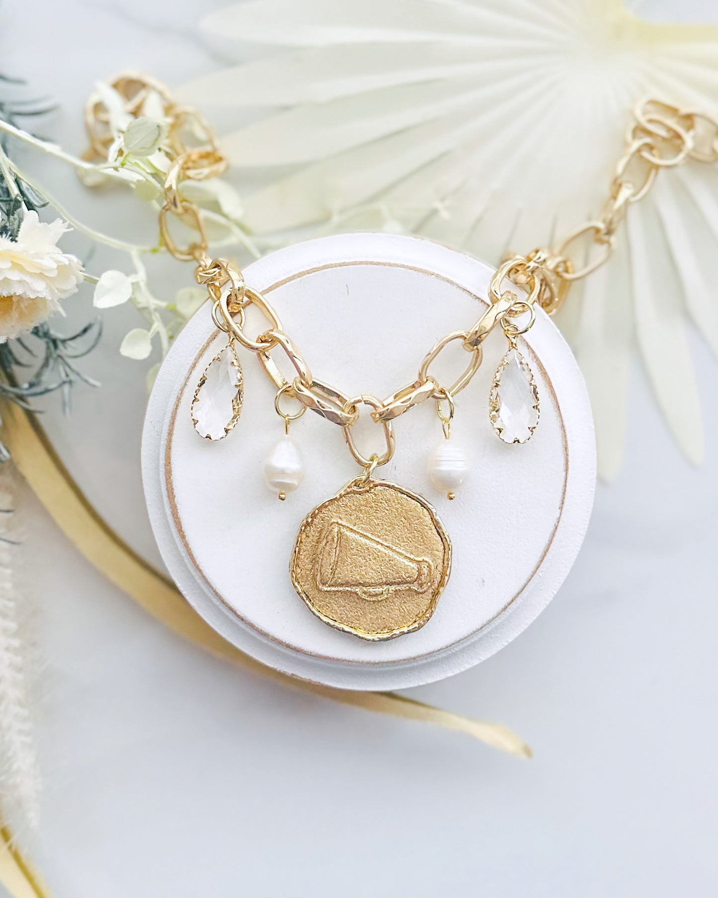 Cheer Charm Necklace