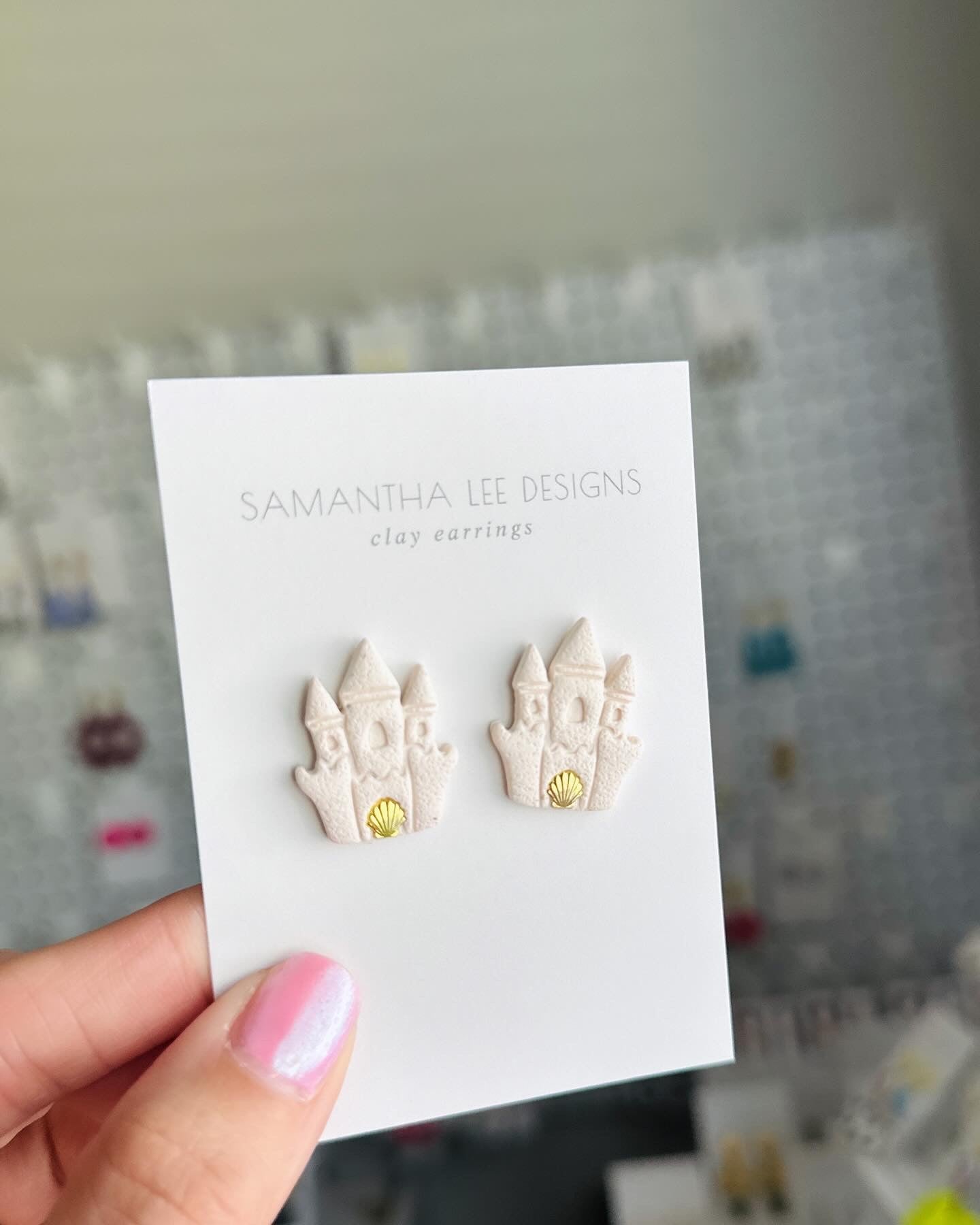 Sandcastle Studs