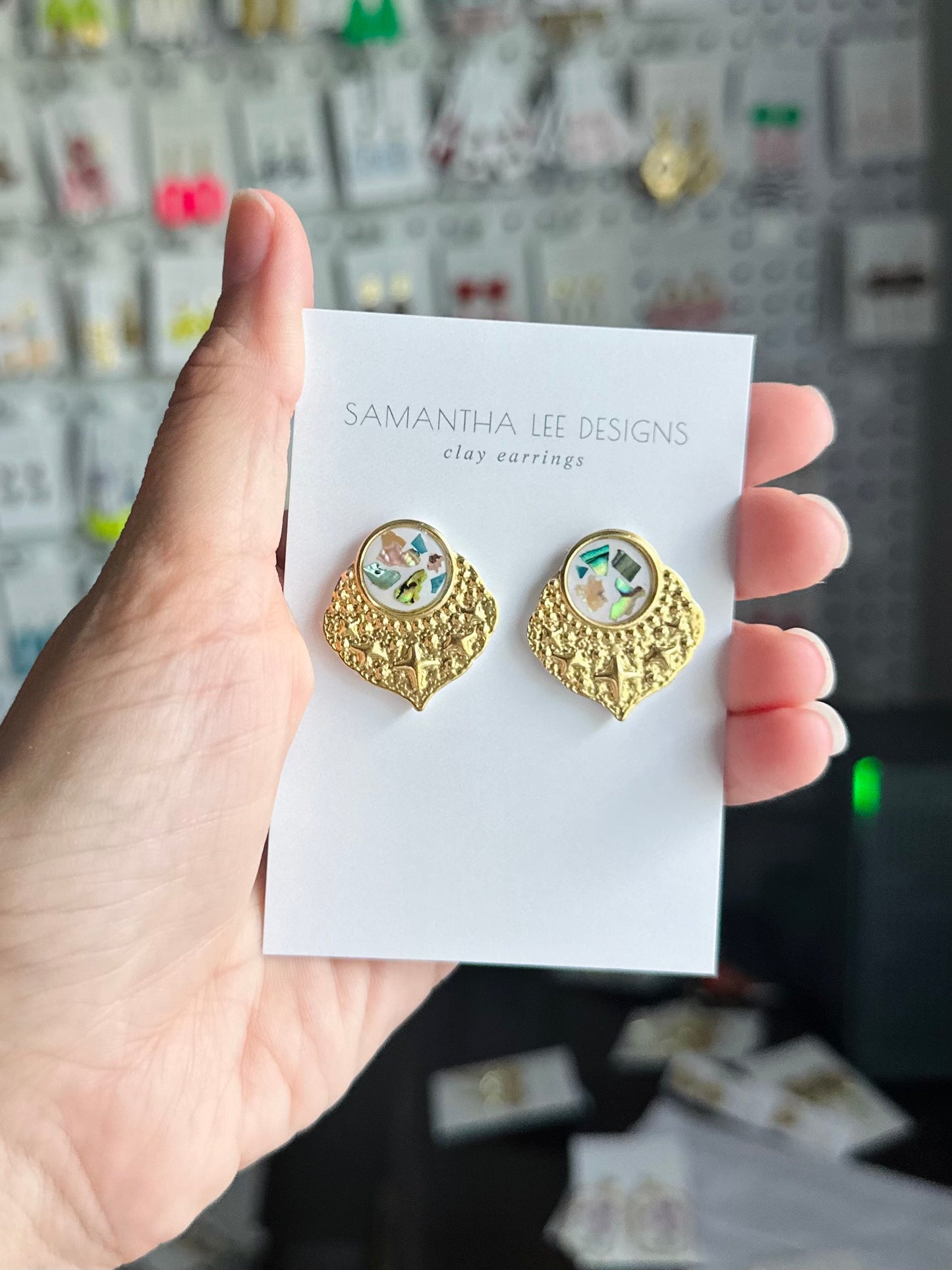 Abalone Studs 2