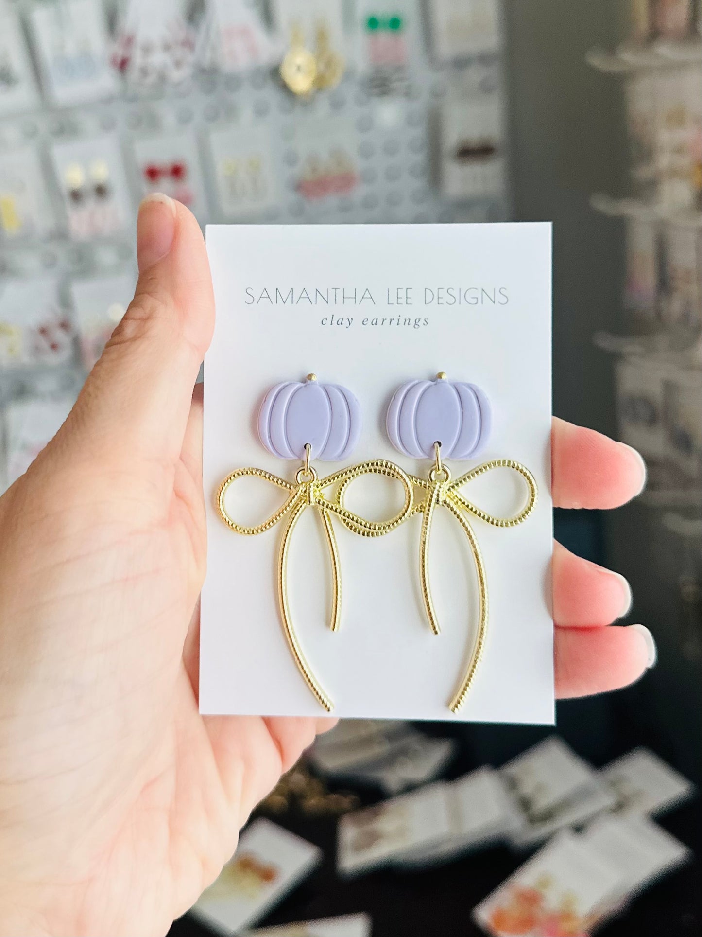 Lavender Bows