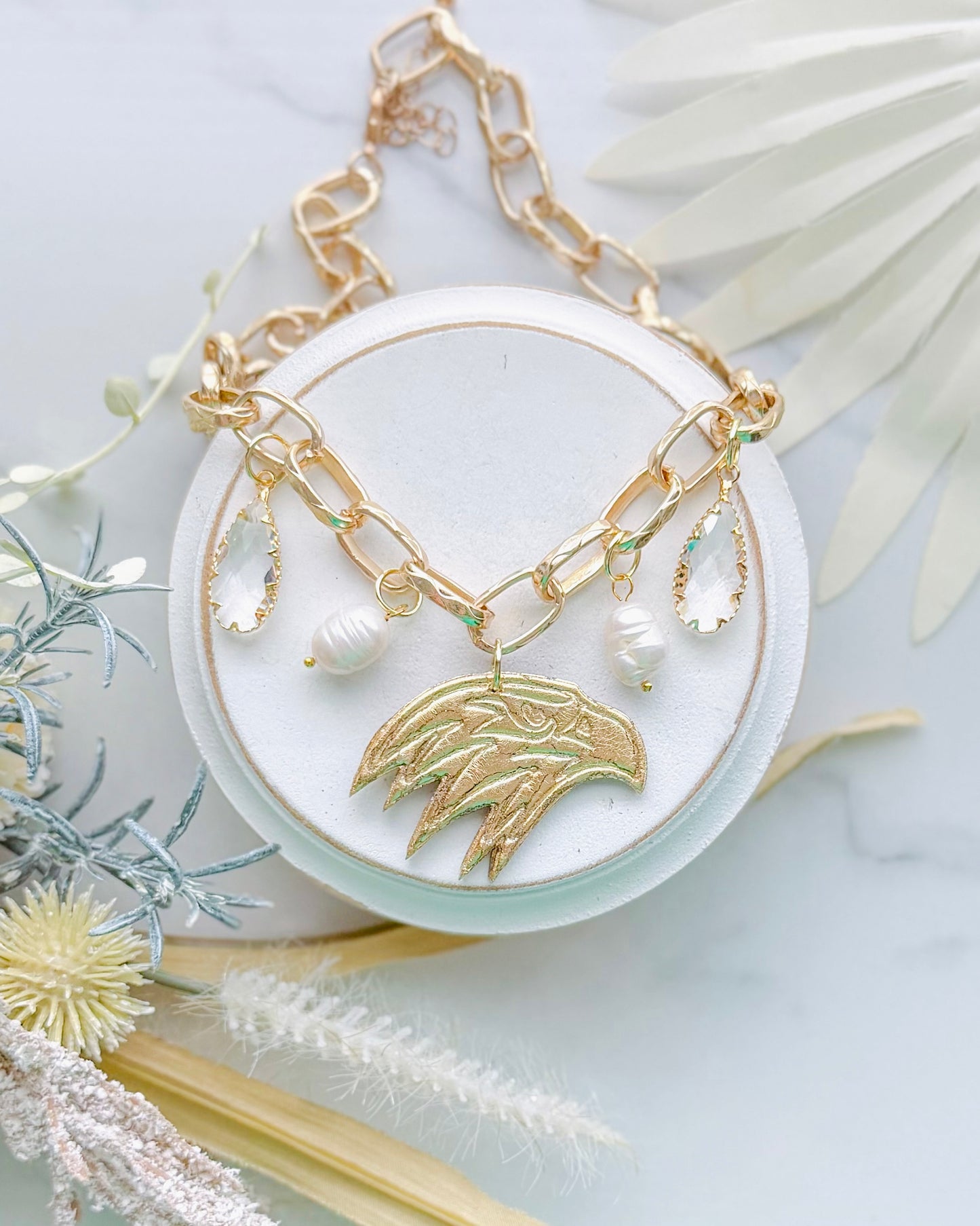 Hawk Charm Chain