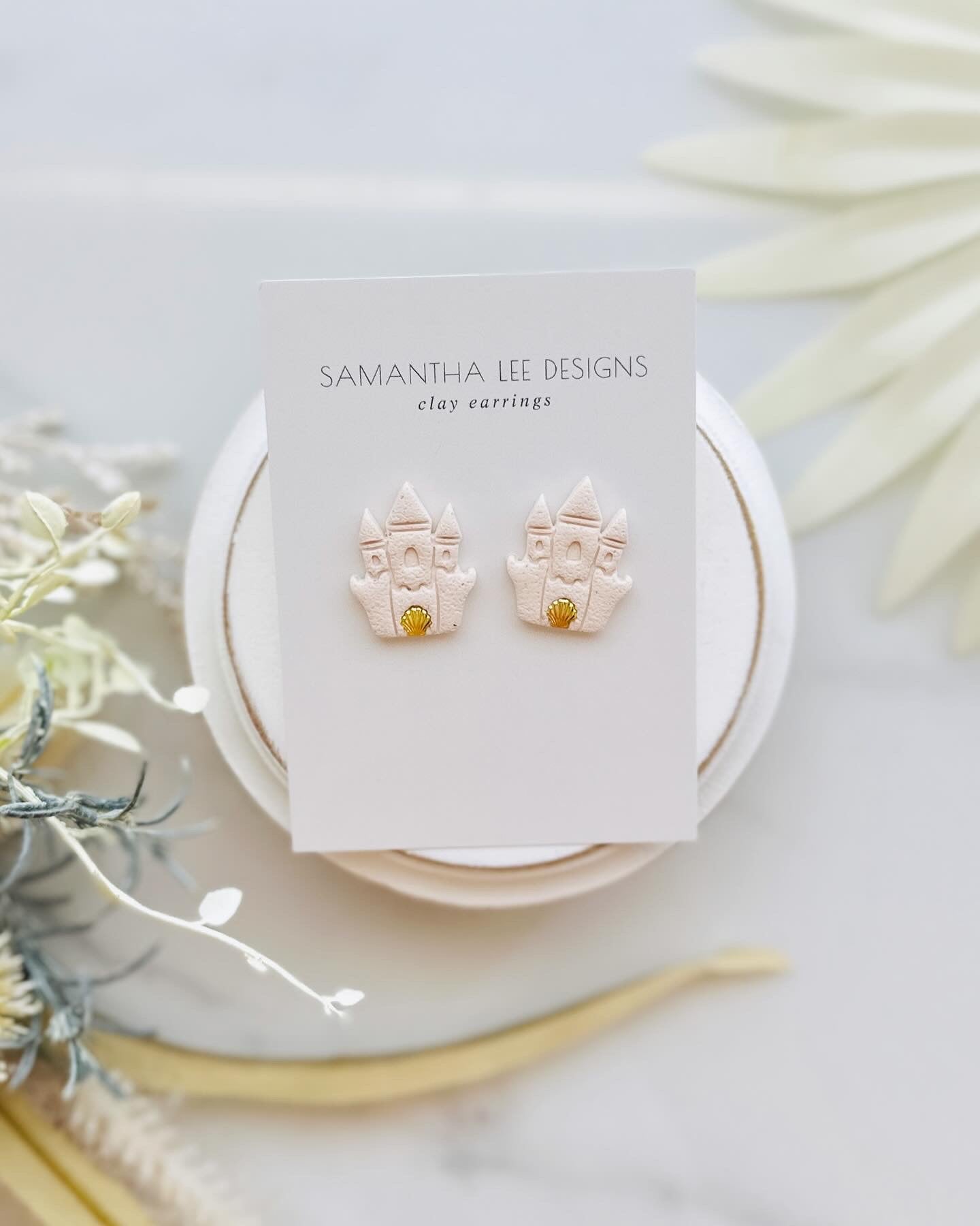 Sandcastle Studs