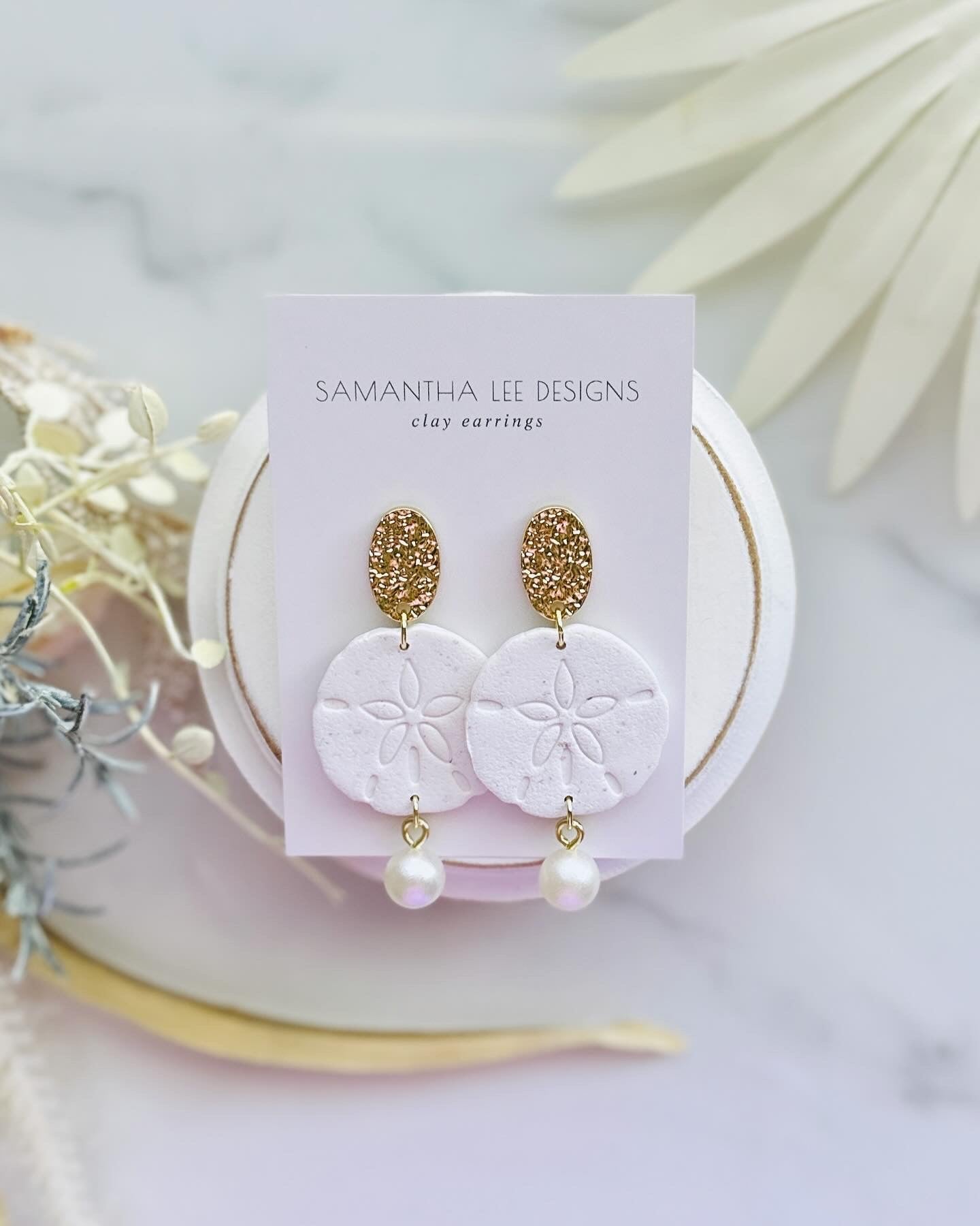 Sandy White Sand Dollar Pearl