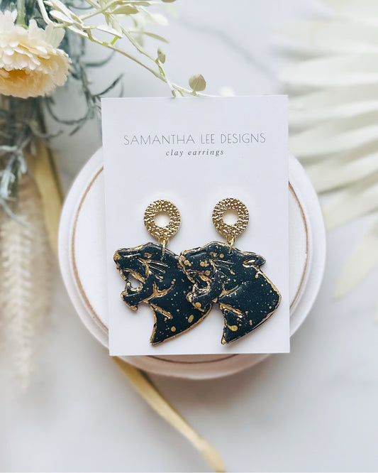 Gold Splatter Panthers