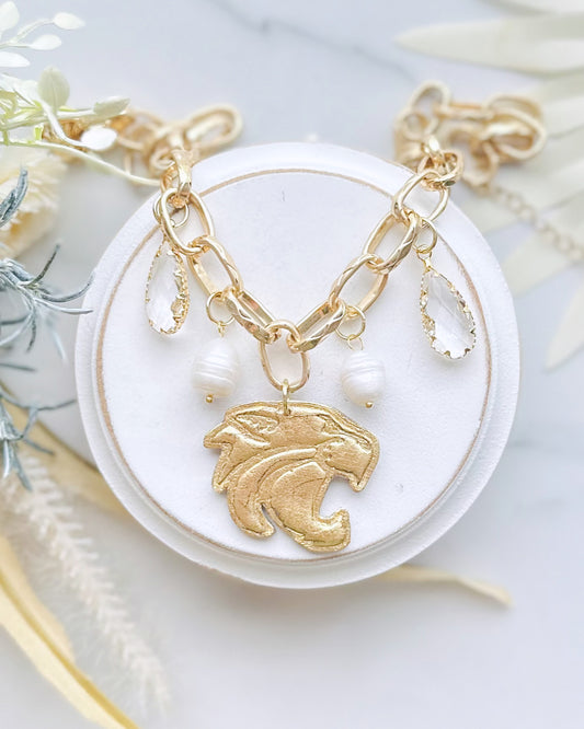 Wildcats Charm Necklace
