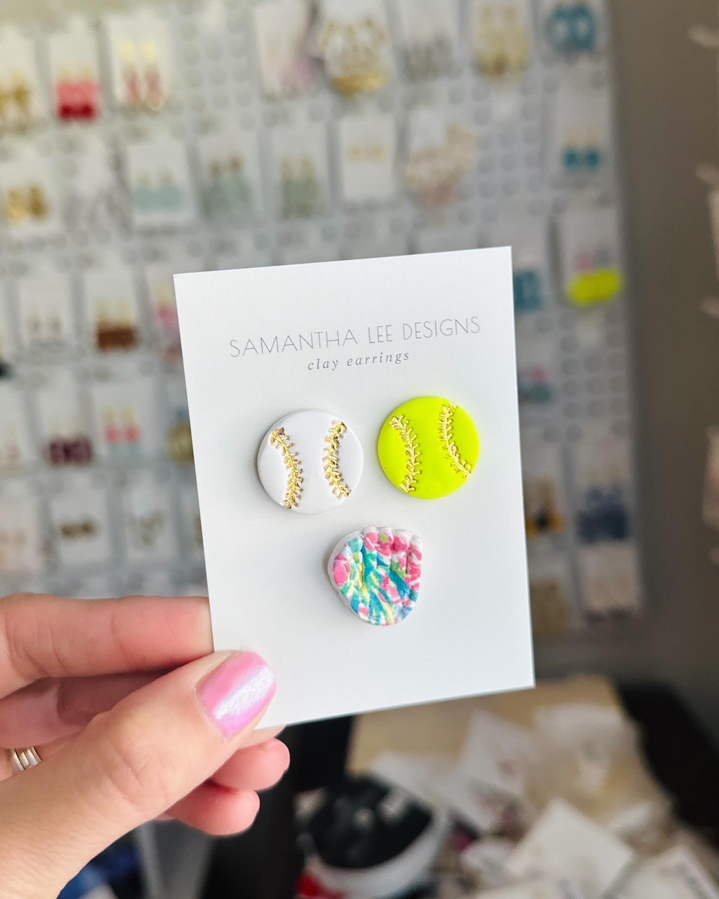 Floral Ball Stud Pack
