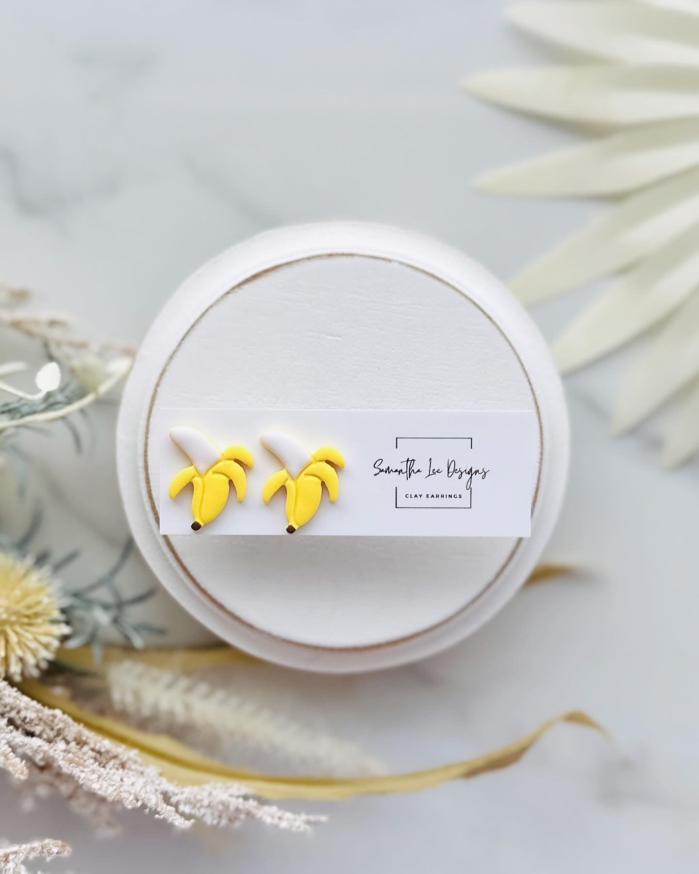 Banana Ball Studs