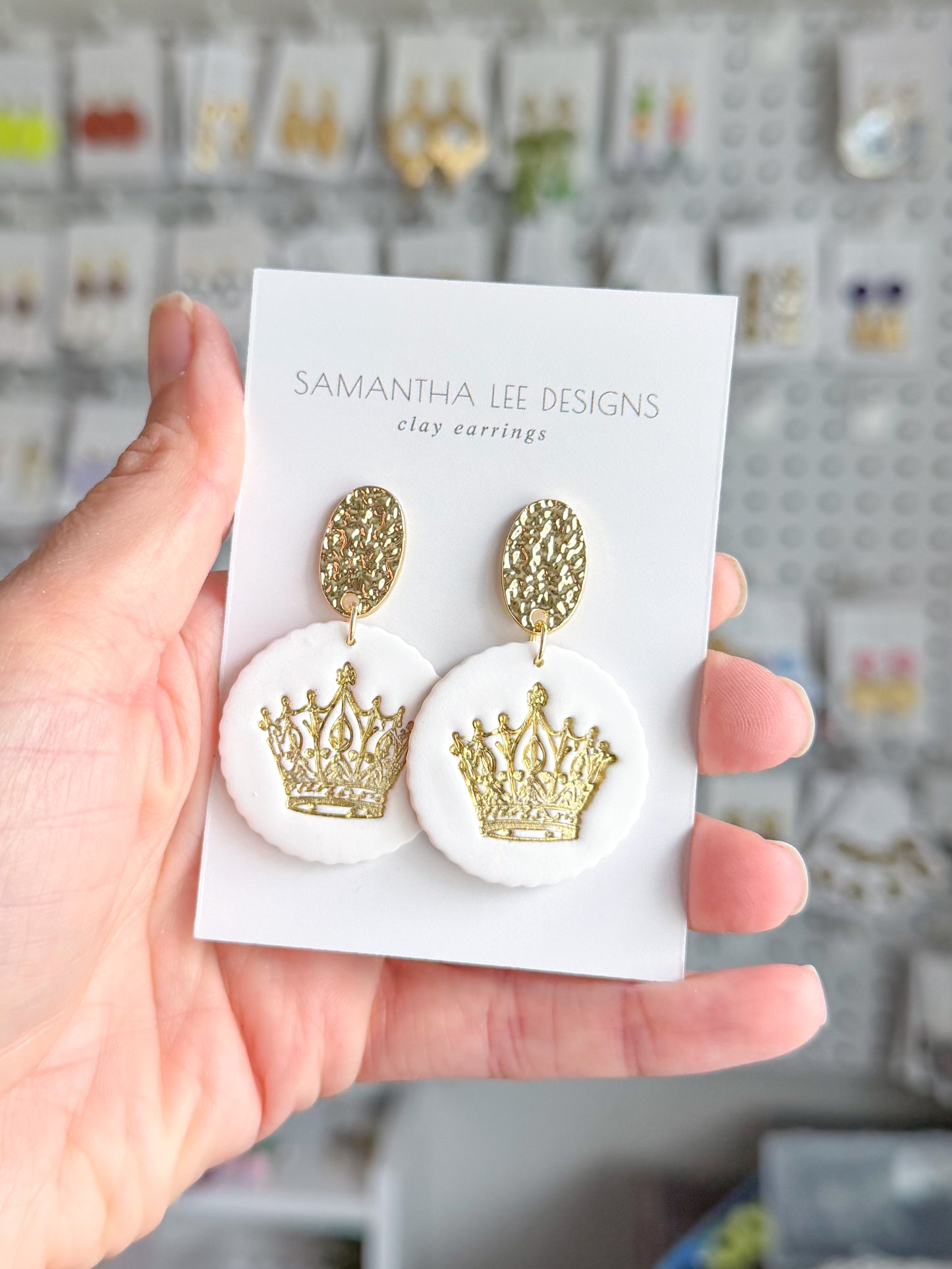 Queen Earrings