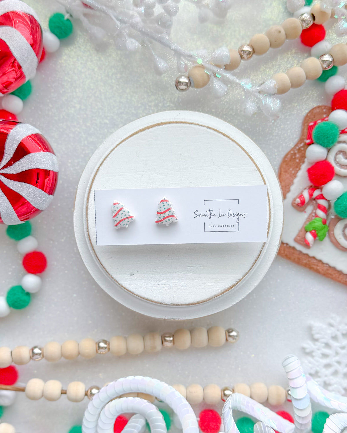 Christmas Tree Studs Micro