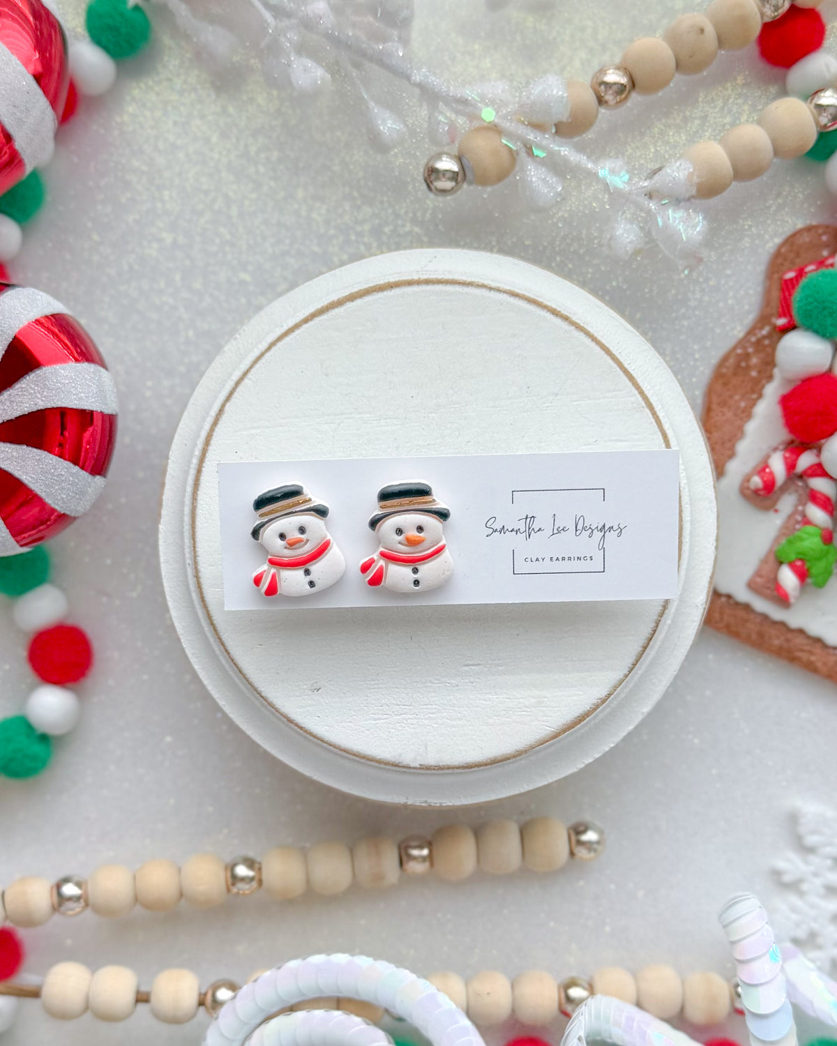 Snowman Studs