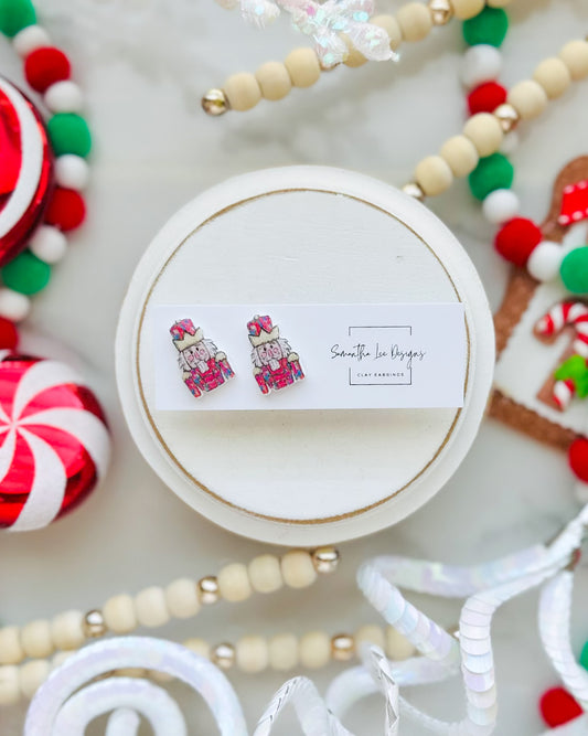 Colorful Nutcracker Stud