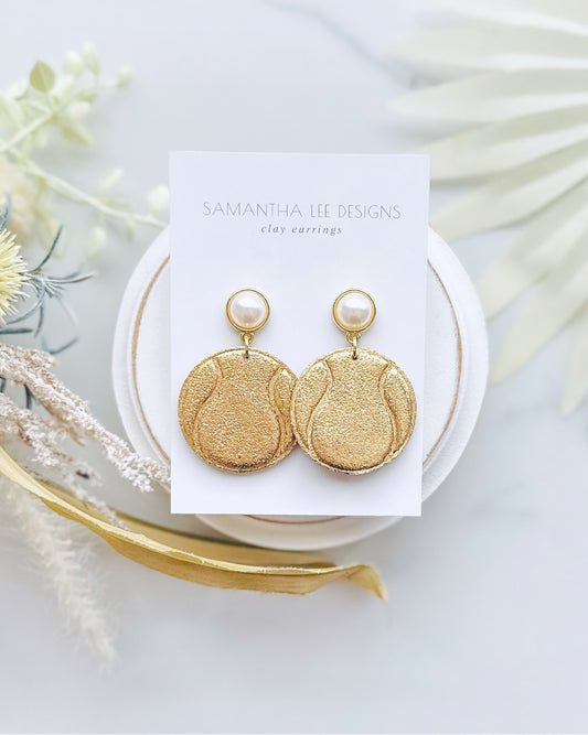 Gold Tennis Balls