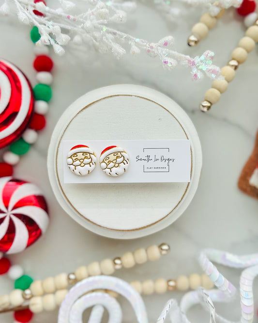 Santa Studs