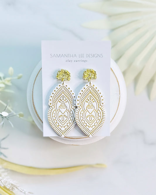 Maya White & Gold