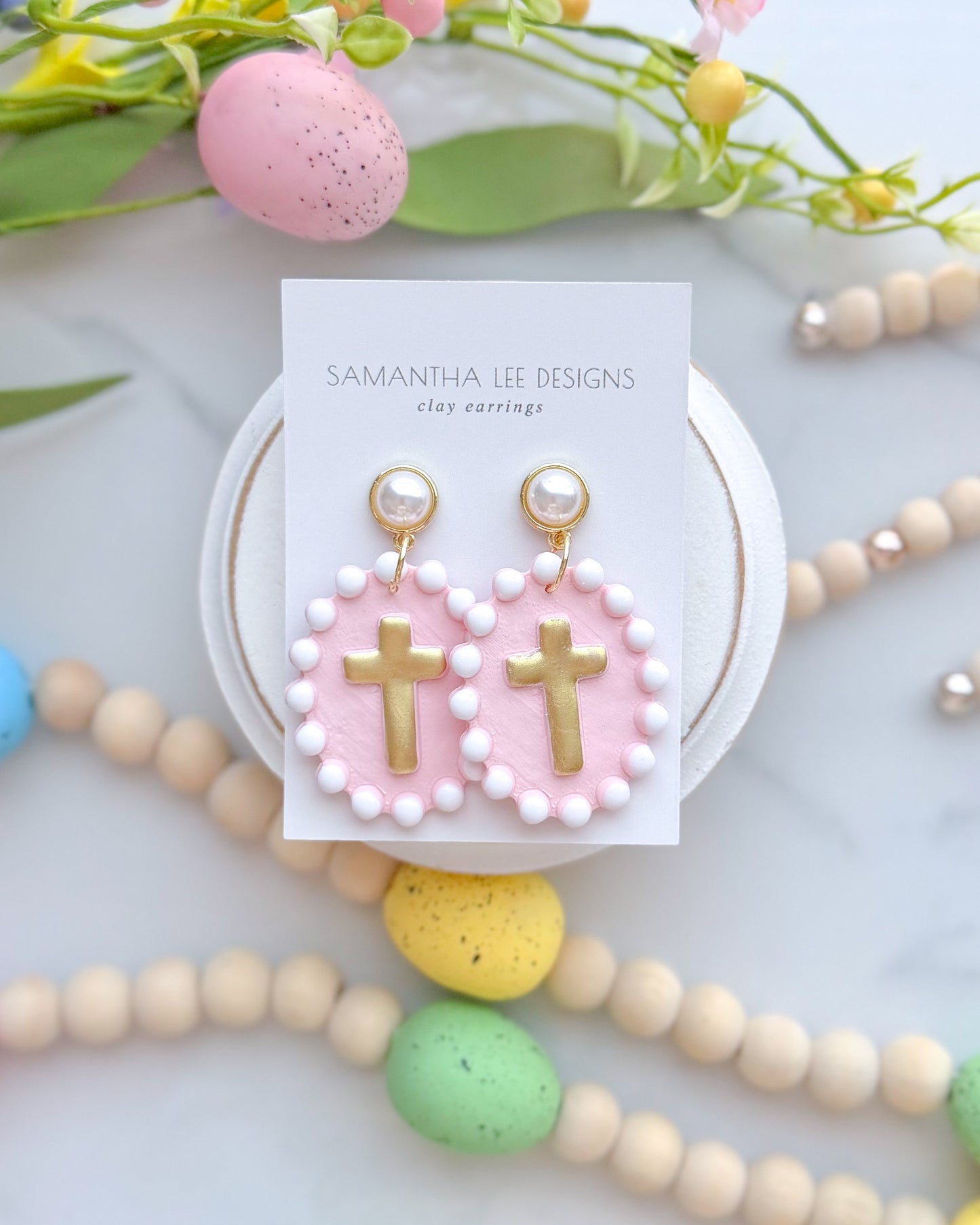 Large Pink Crosses