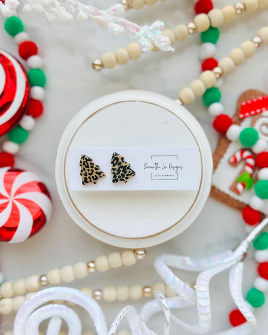 Leopard Tree Stud