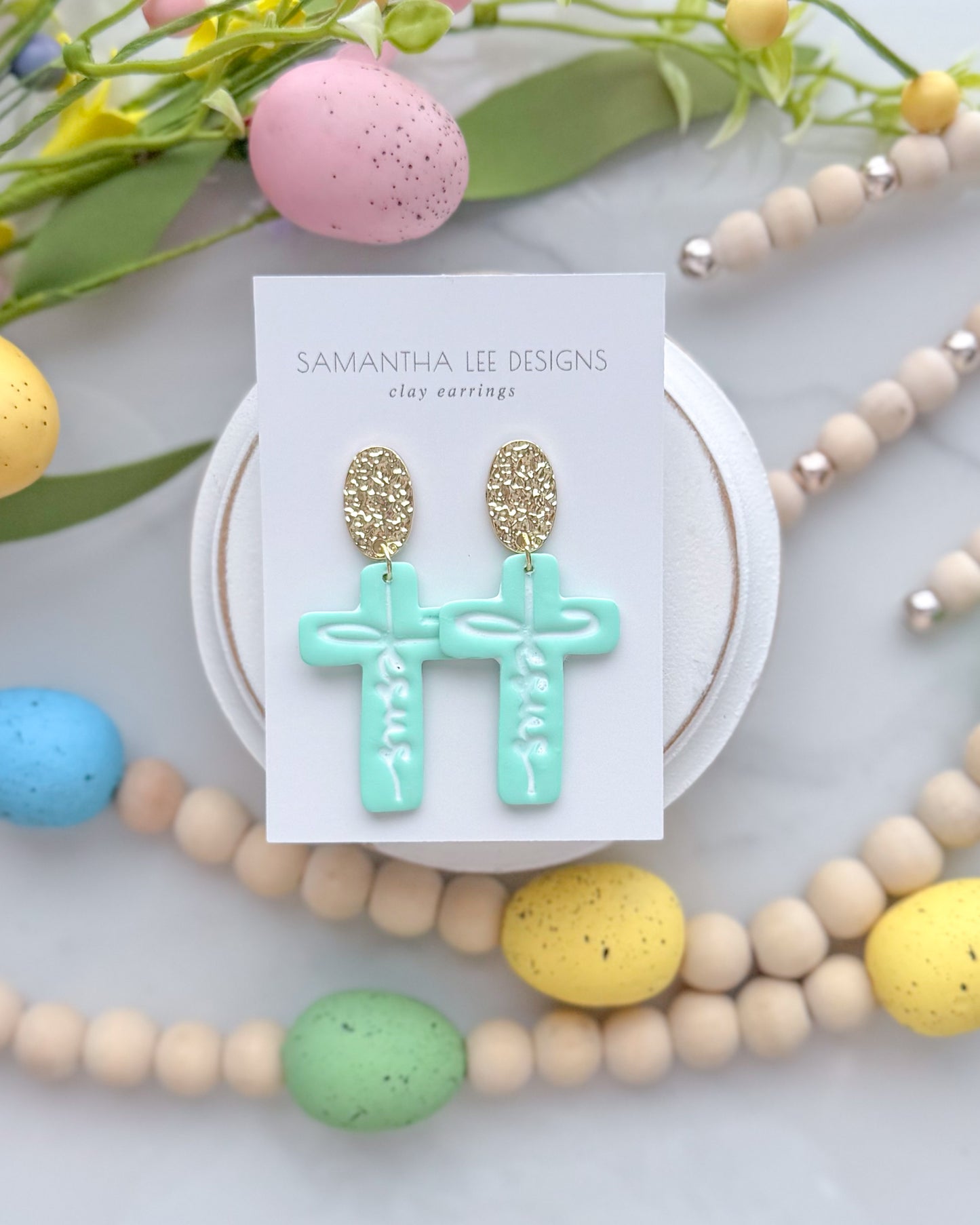 Mint Jesus Cross