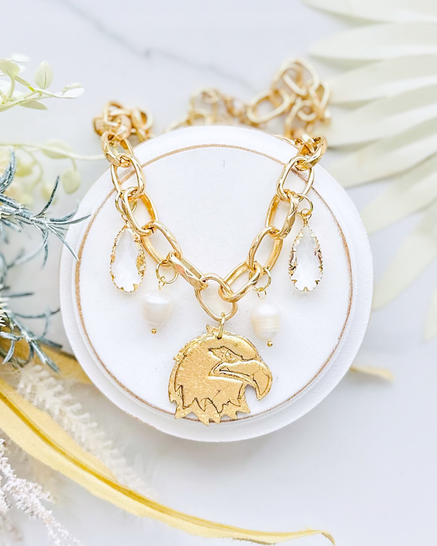 Eagles Charm Necklace