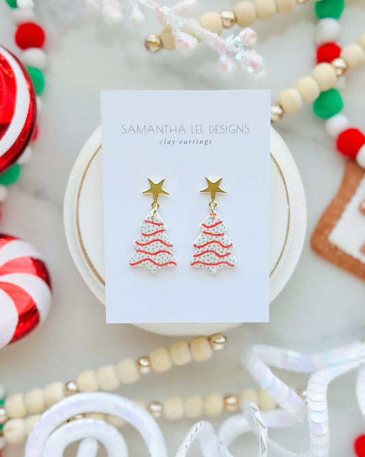 Christmas Tree Cake Dangle