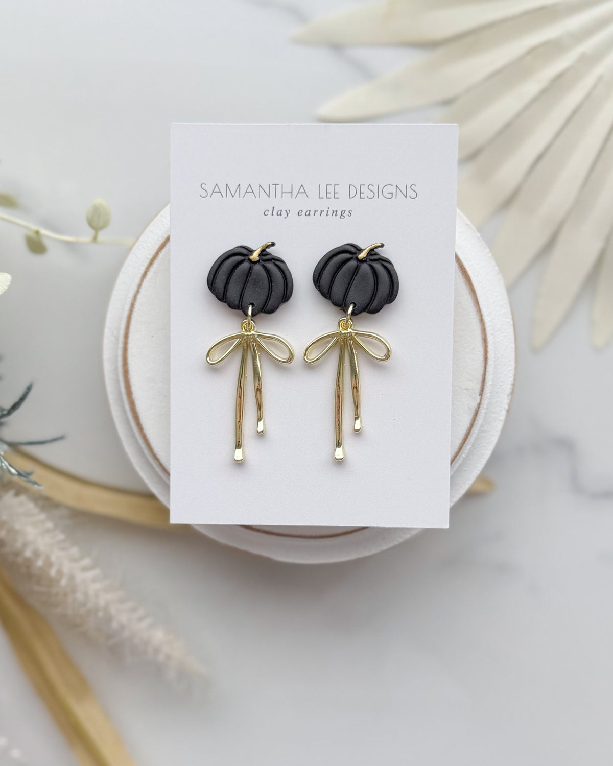 Black Pumpkin Bows
