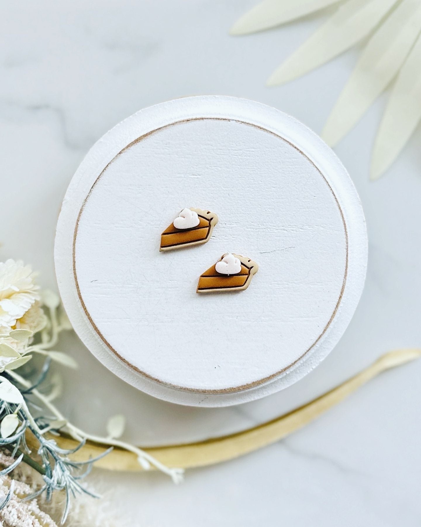 Pumpkin Pie Studs