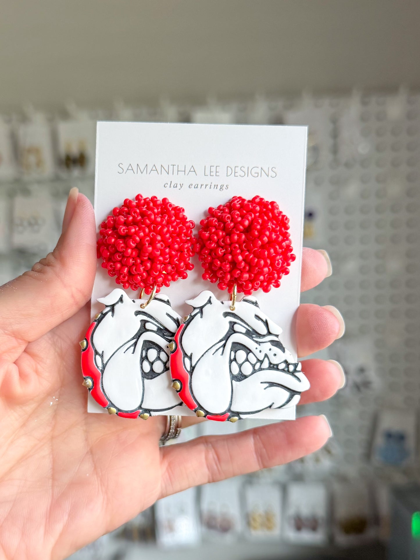 Seed Bead Bulldogs