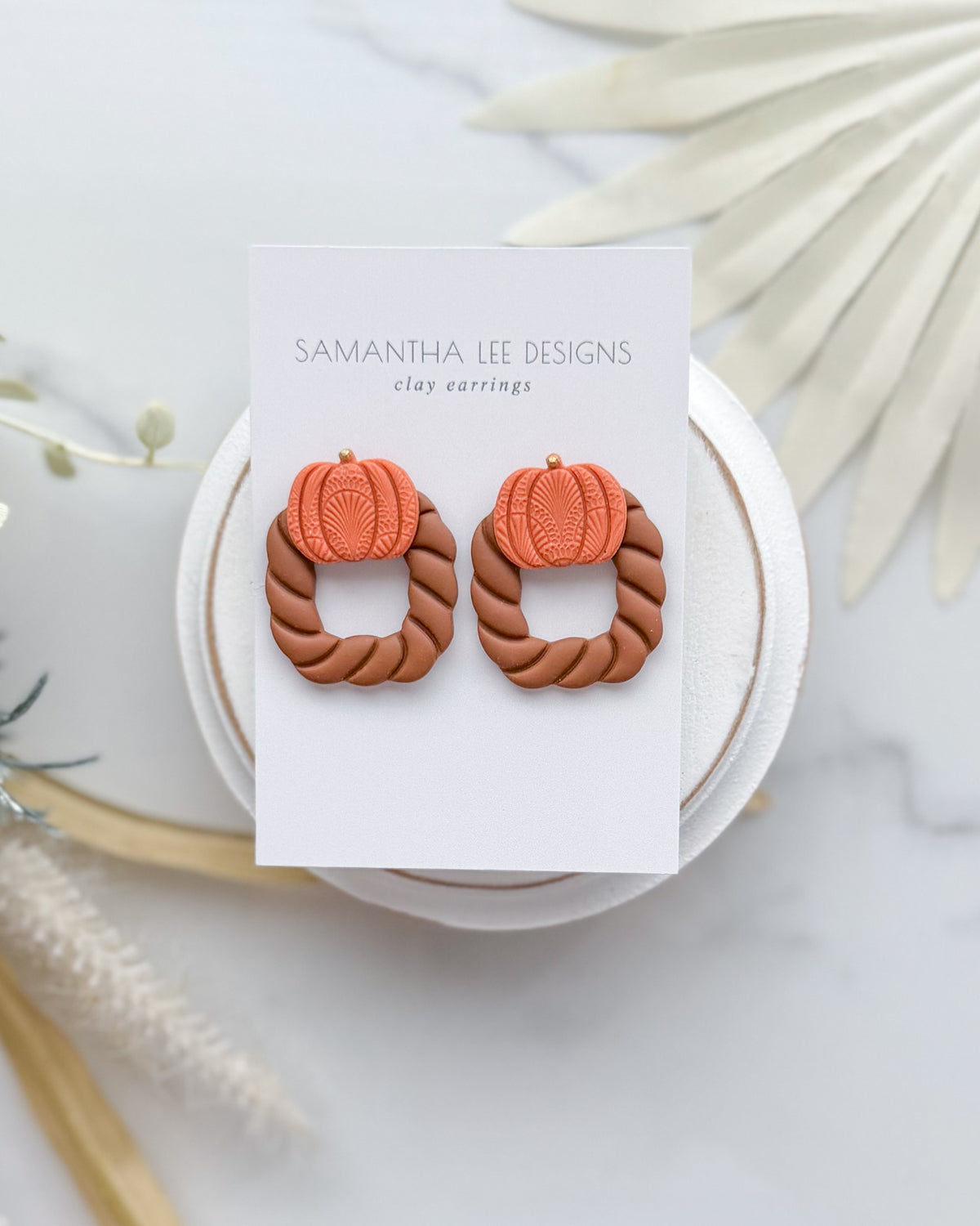 Orange and Brown Door Knocker