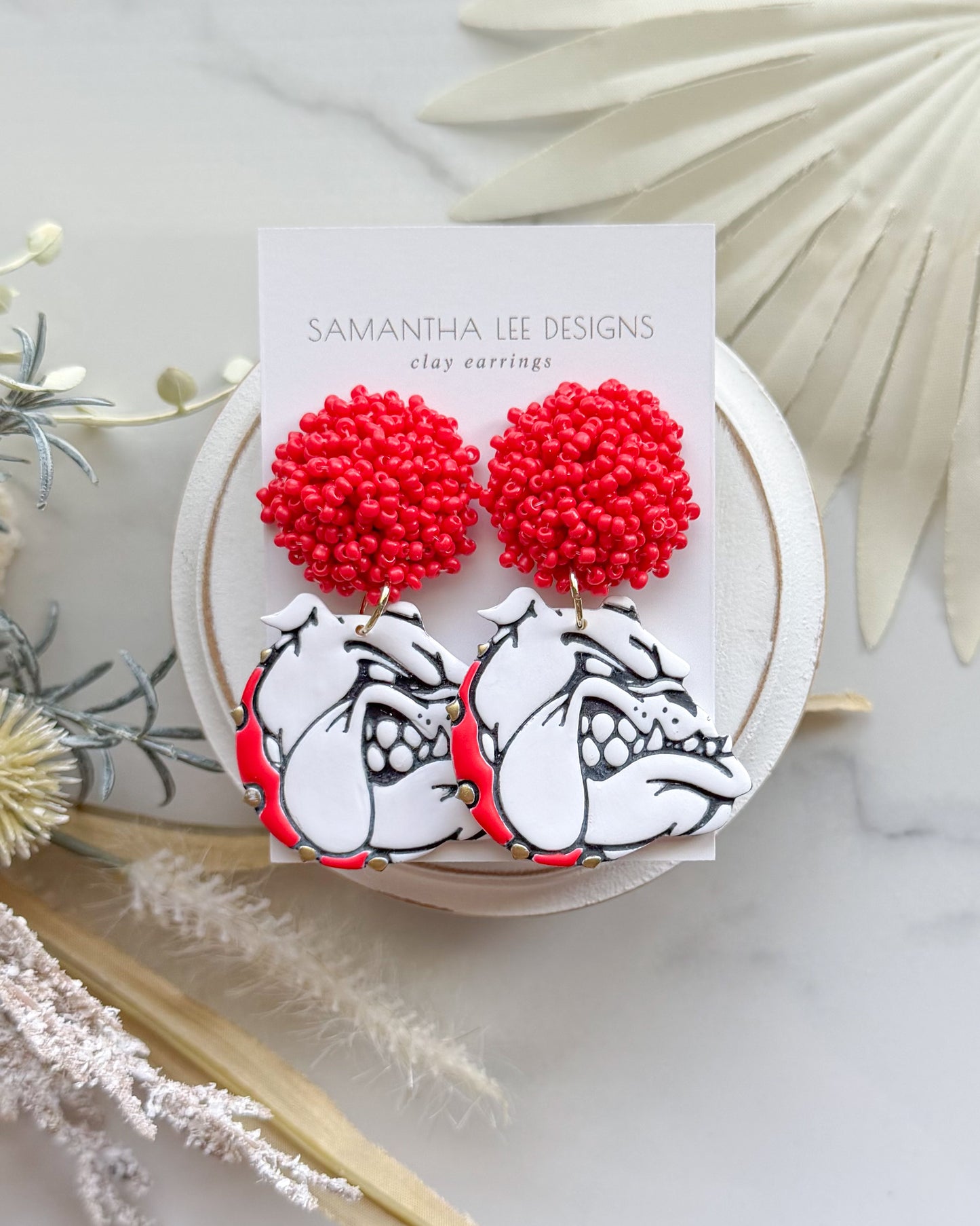 Seed Bead Bulldogs