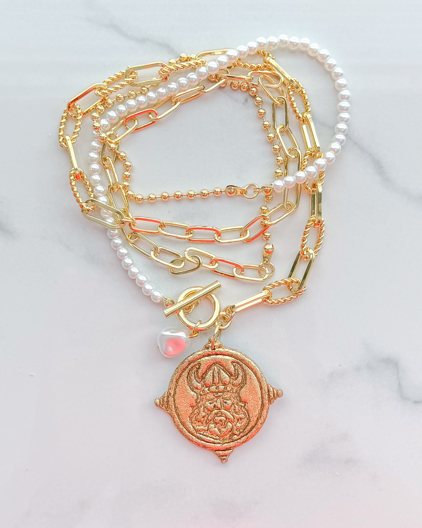 Vikings Mixed Gold Chain