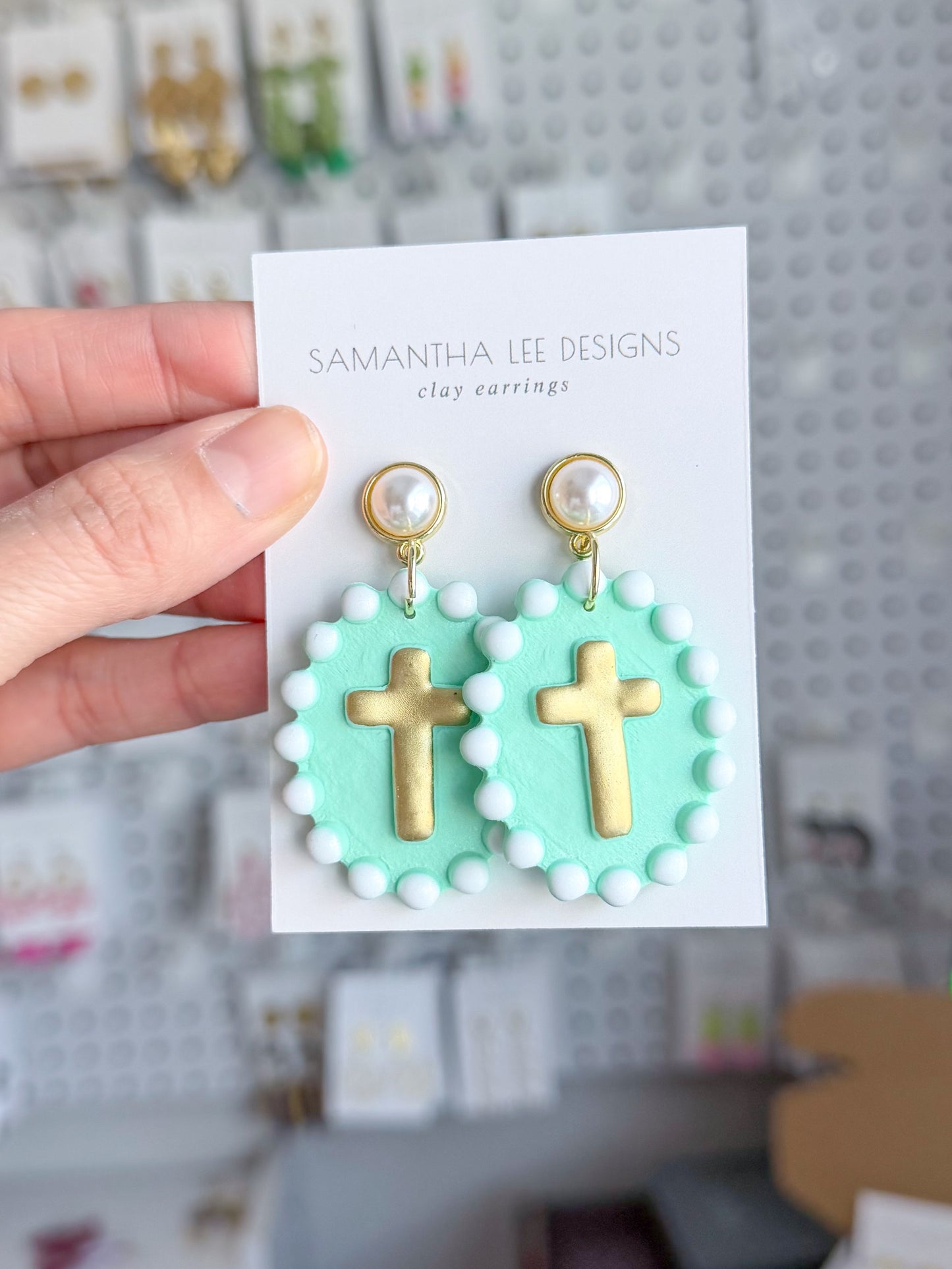 Large Mint Crosses