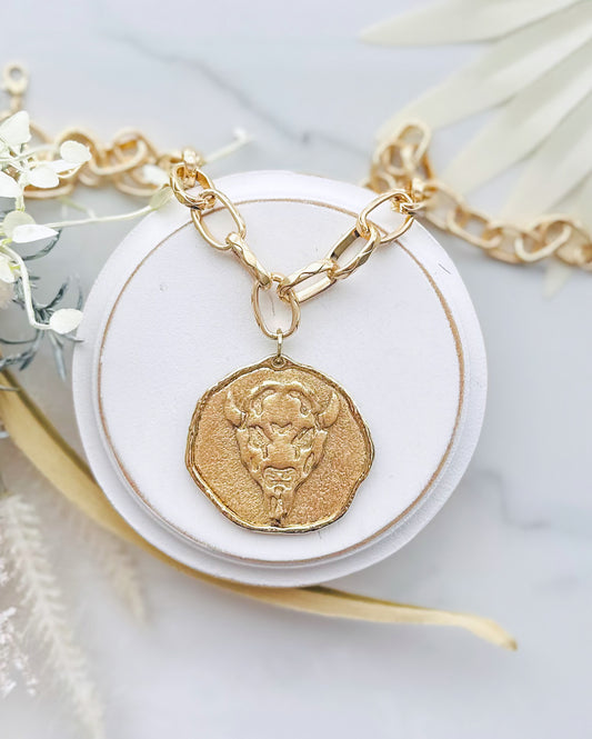 Bison Necklace