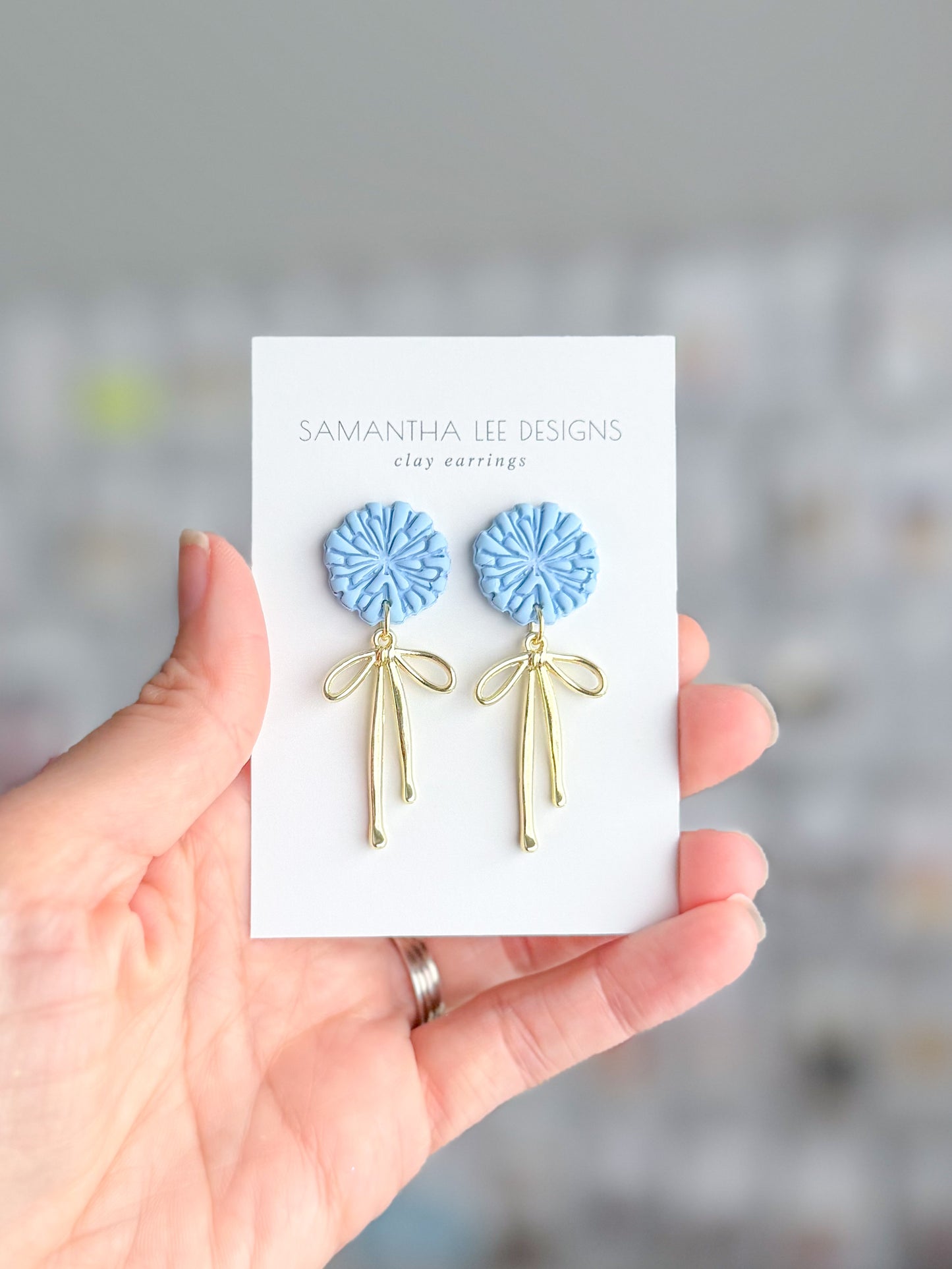 Light Blue Pom