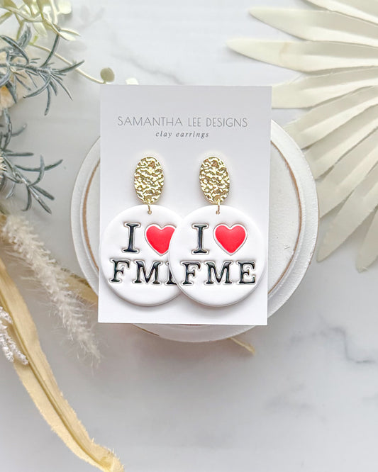 I Love FME Dangles