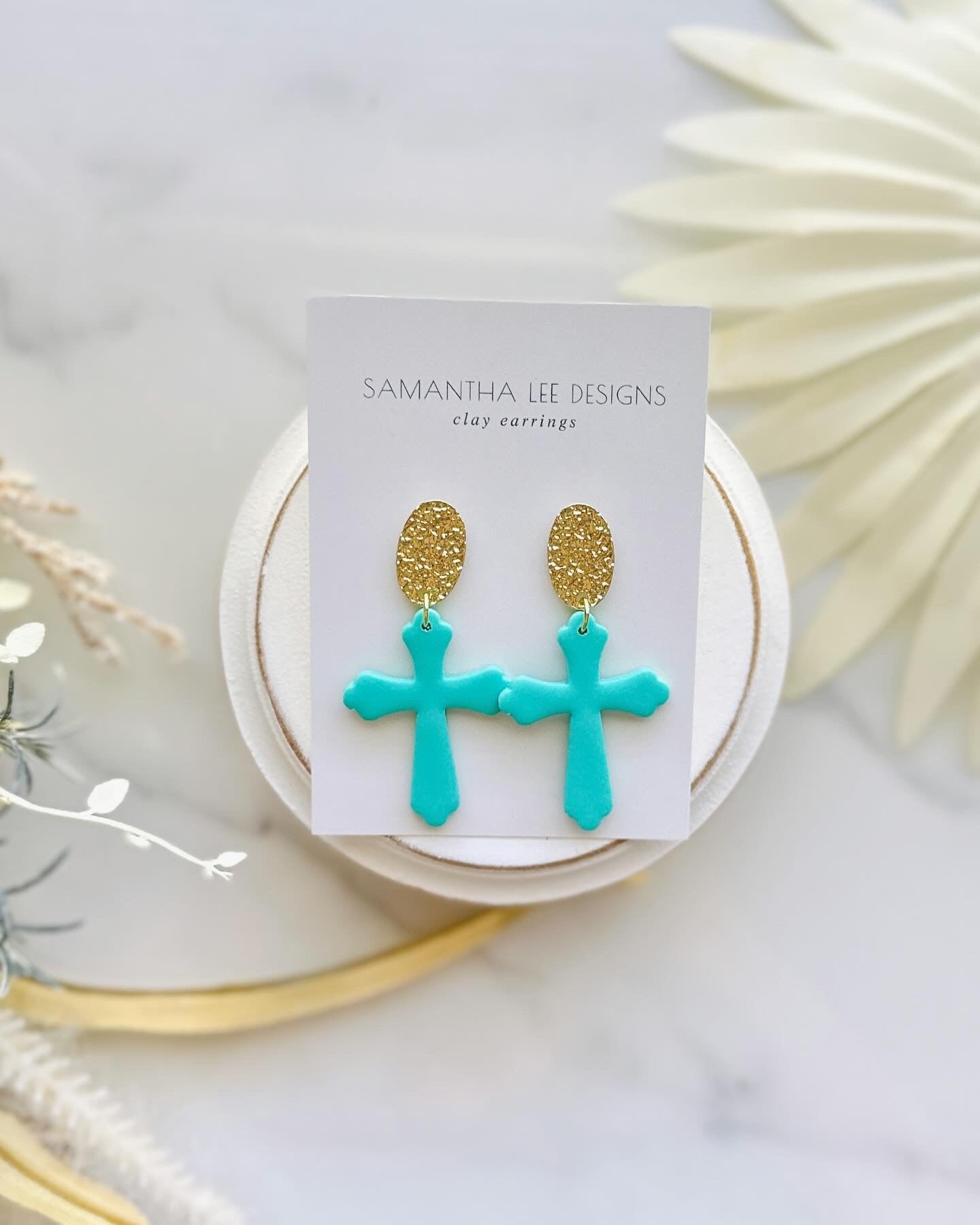 Turquoise Cross