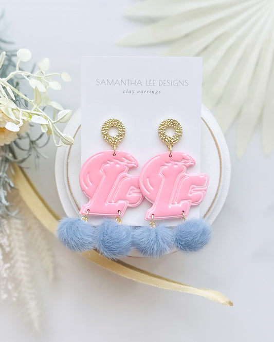 Pink Tide Pom Poms