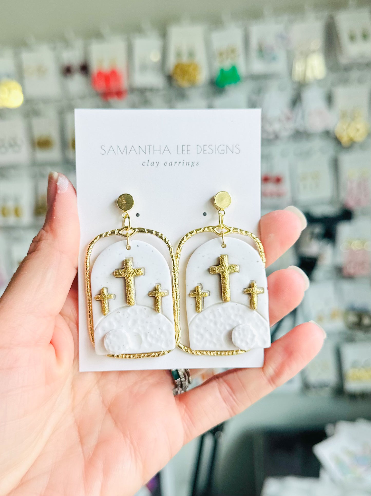 White Three Crosses
