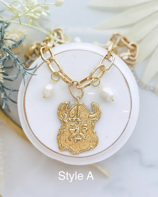 Vikings Charm Necklace