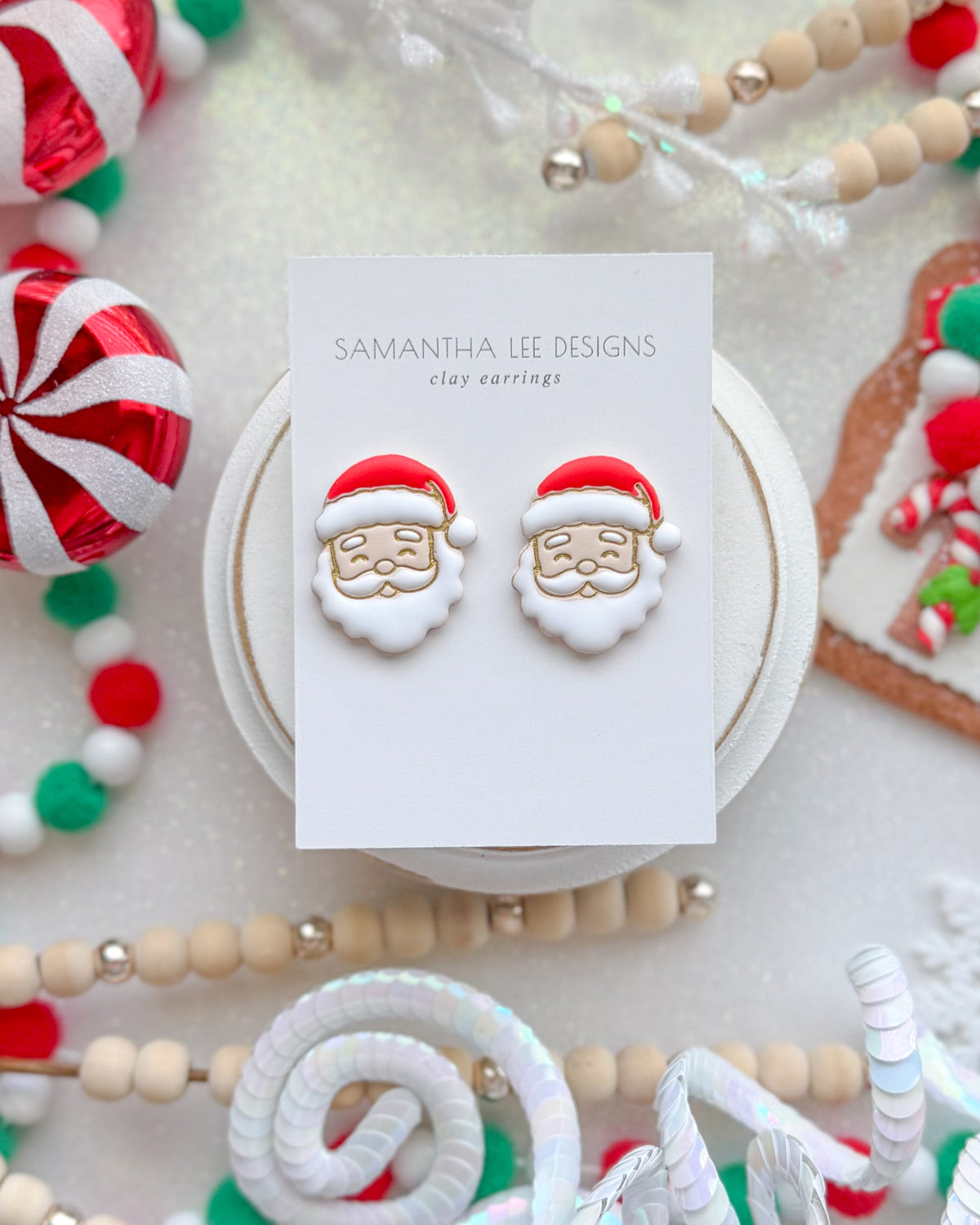 Santa Large Studs