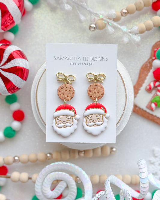 Santa Cookies & Bows