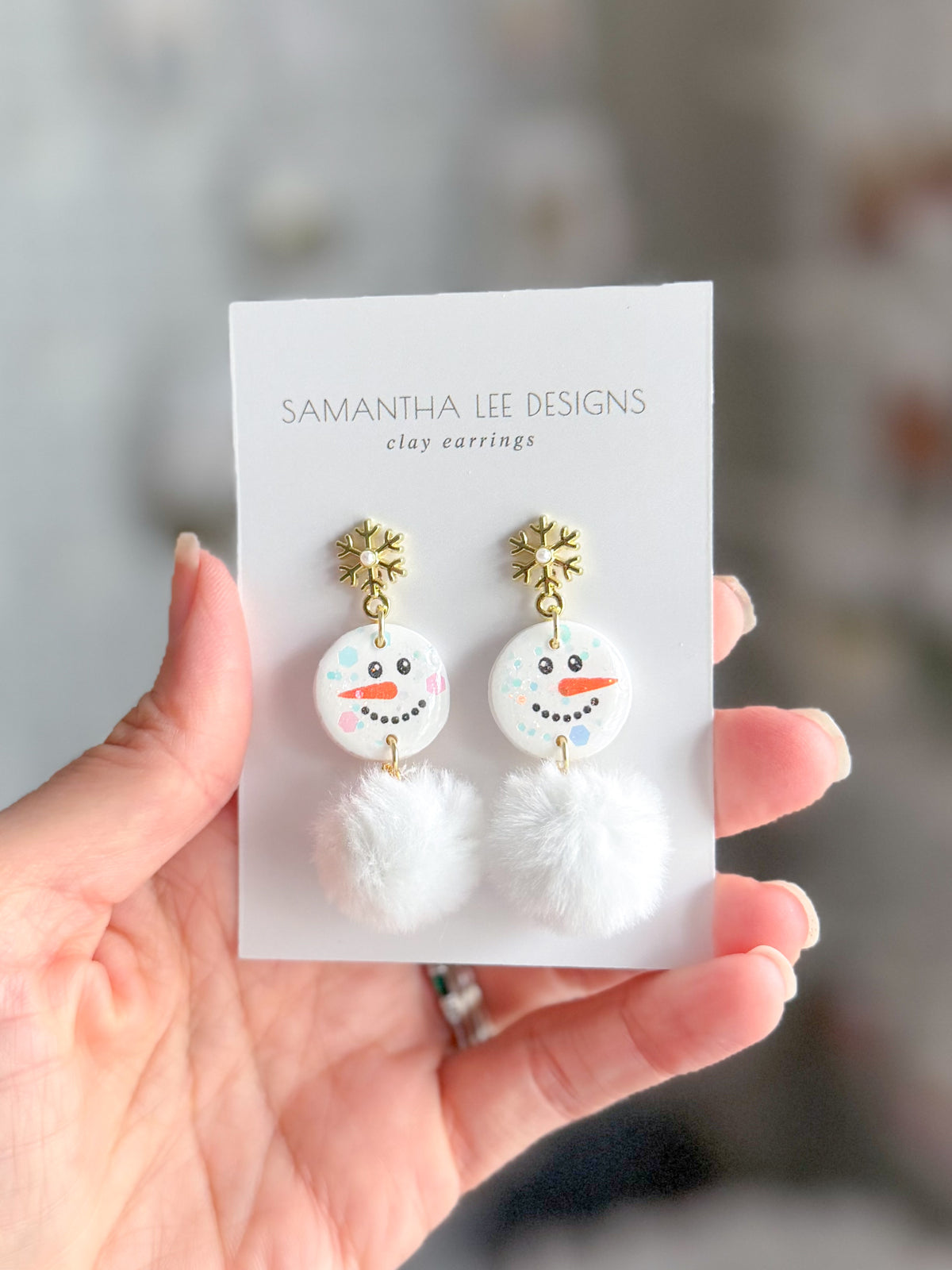 Snowman Dangles