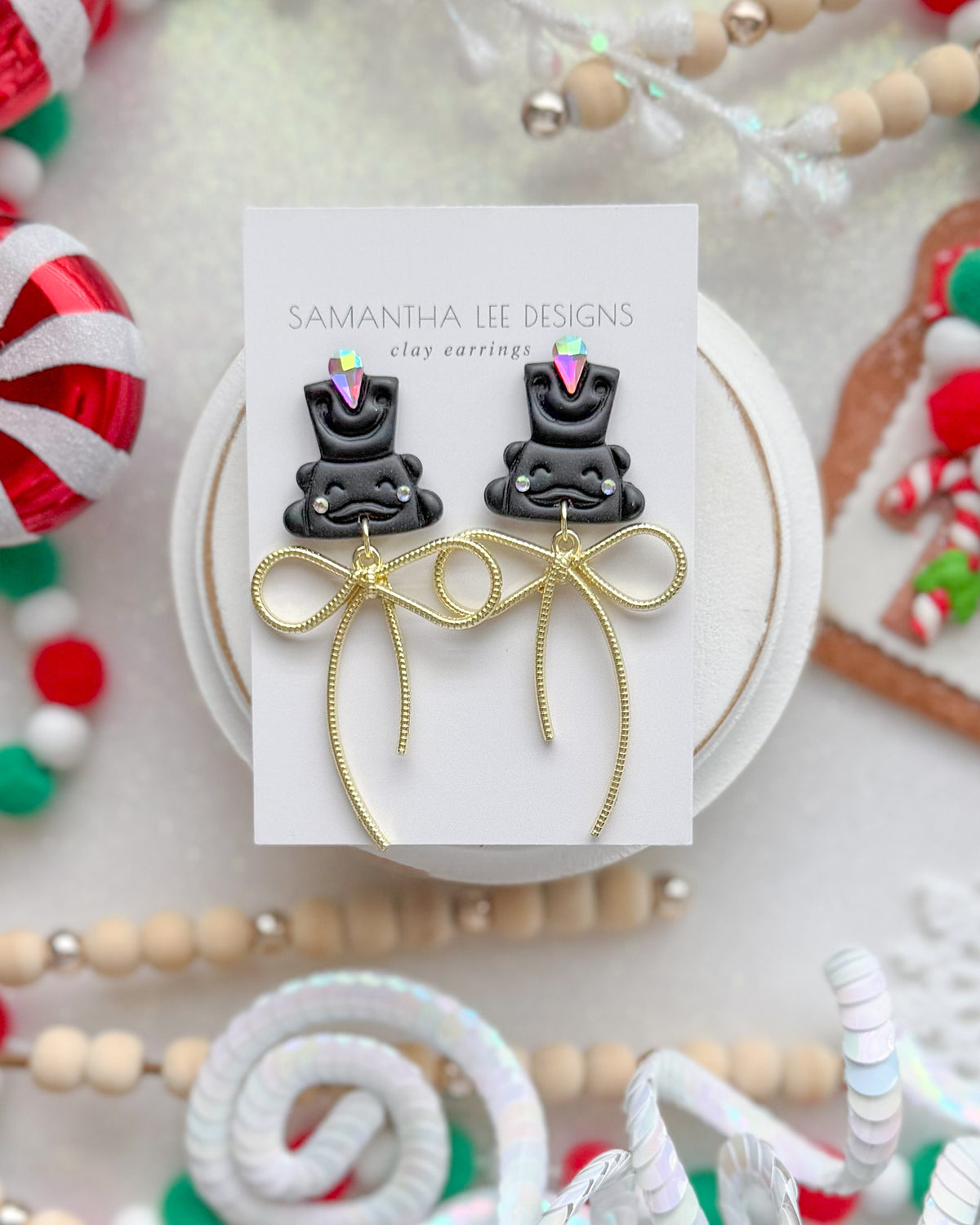 Black Nutcracker Bows