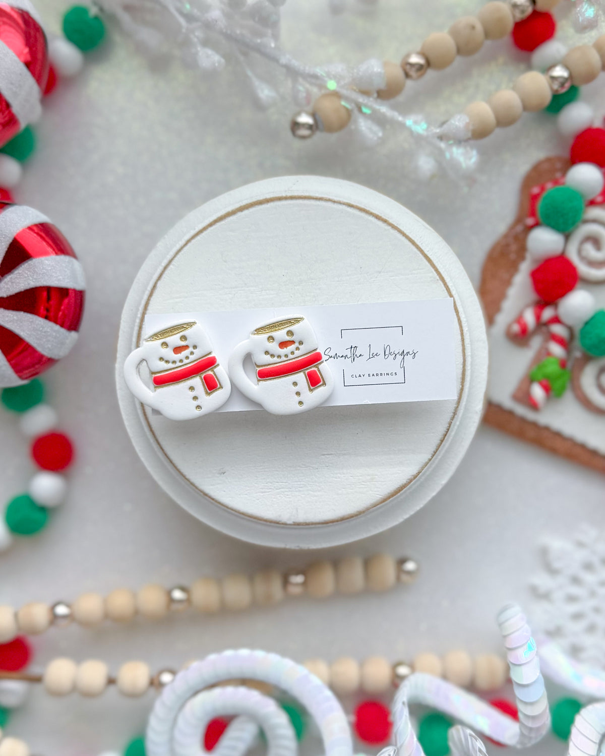 Snowman Mug Big Studs