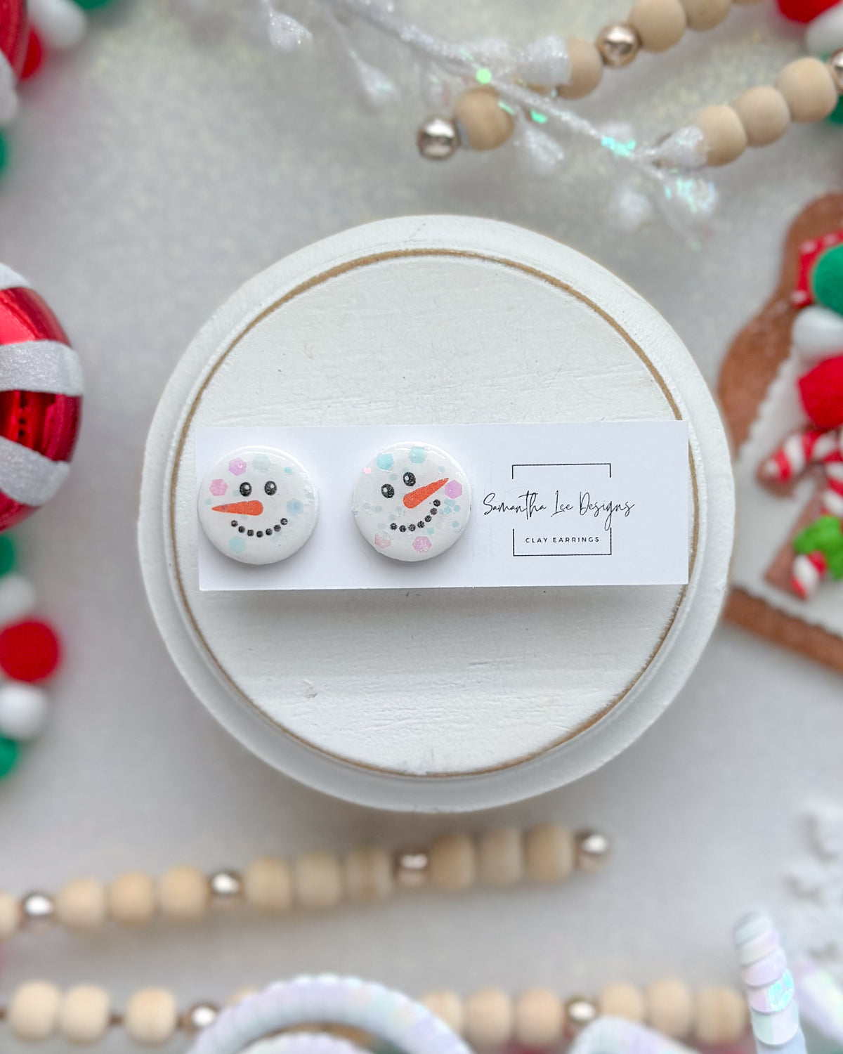 Snowman Studs