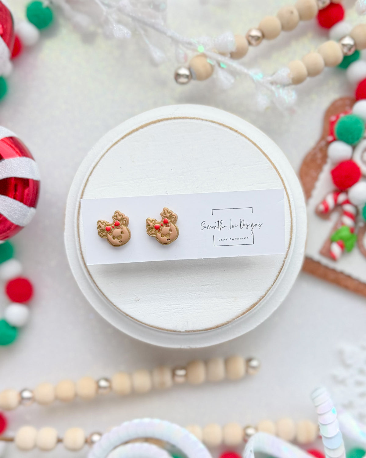 Reindeer Micro Studs